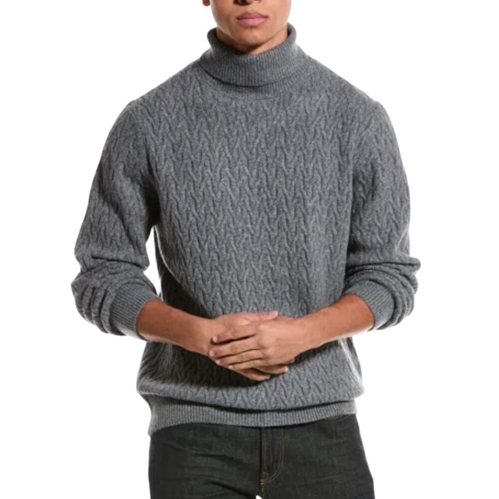 MAGASCHONI MAN Wool Turtleneck Knit Sweater Size X-Large NWT